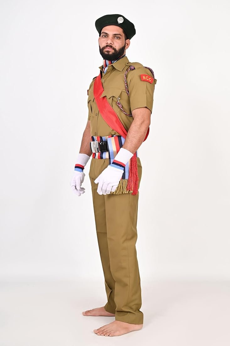 Grey Pleated Skirt Uniform